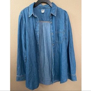NWOT BDG Denim Button Up